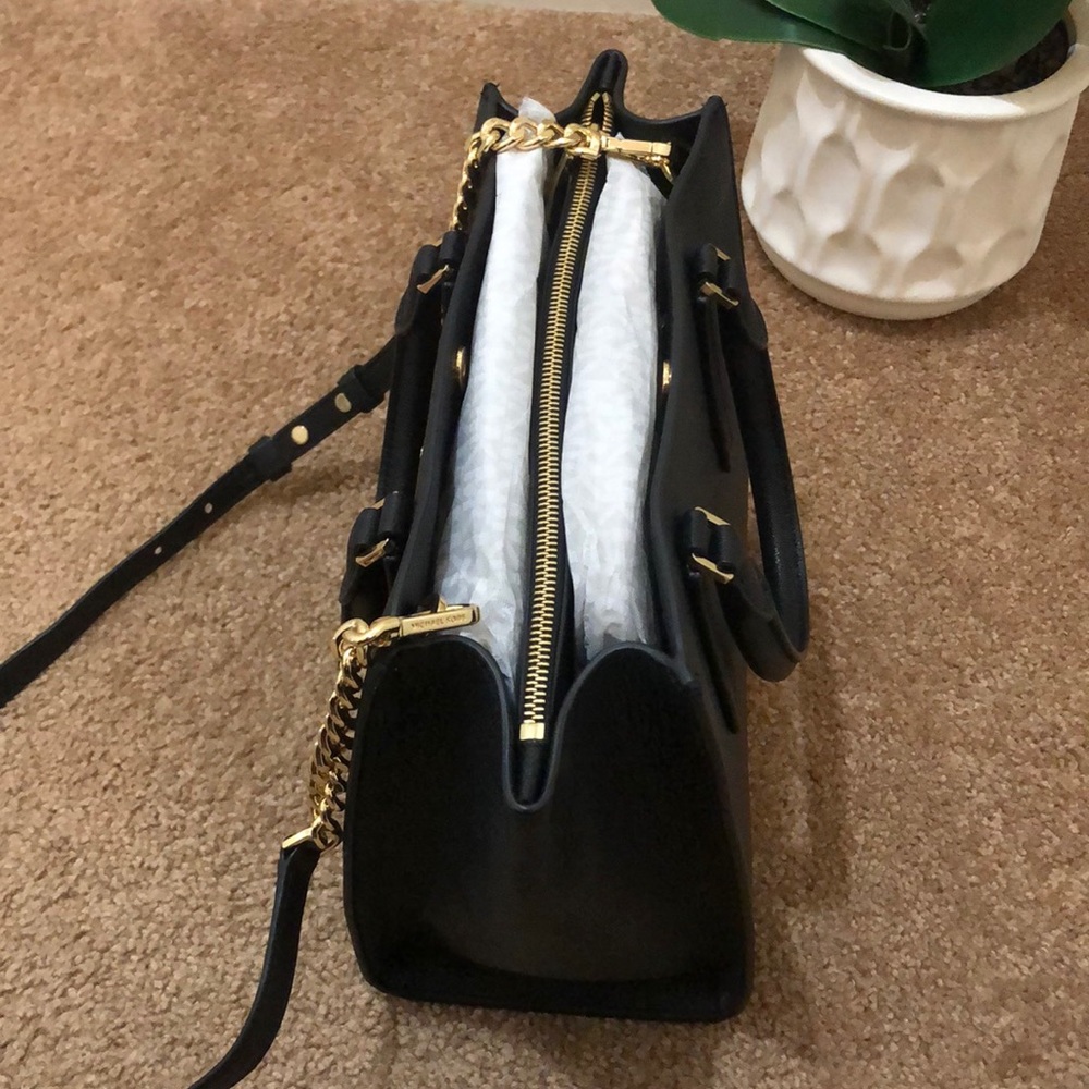 Micheal Kors Alessa satchel pebble leather - Picture 6 of 9